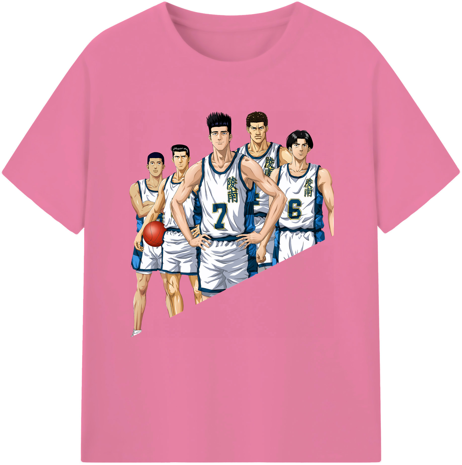 （画像用） SLAM DUNK／スラムダンク 綿100％半袖Tシャツ（フロントプリント）
